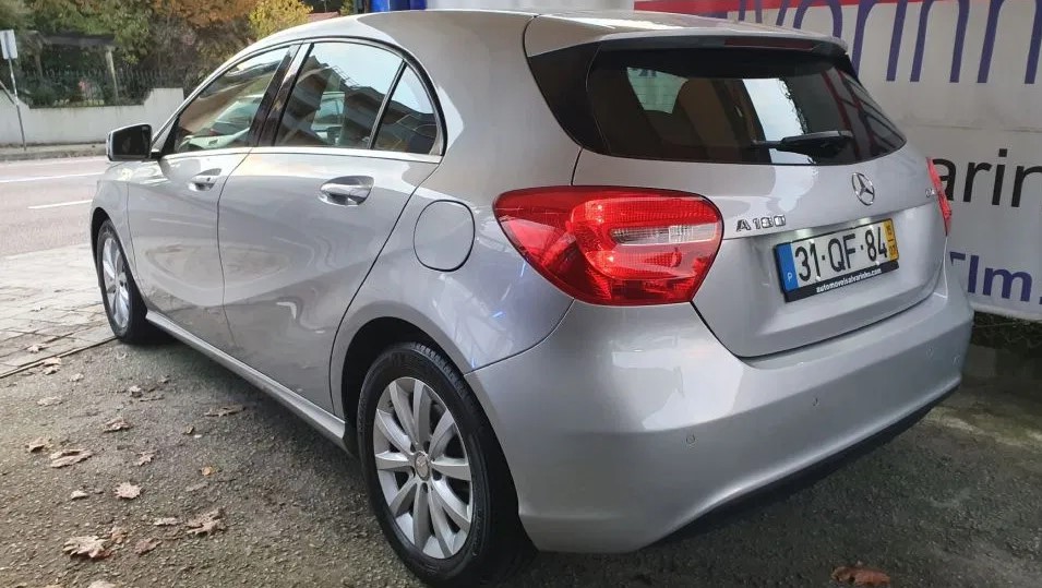 left hand drive MERCEDES A CLASS (01/04/2015) -  